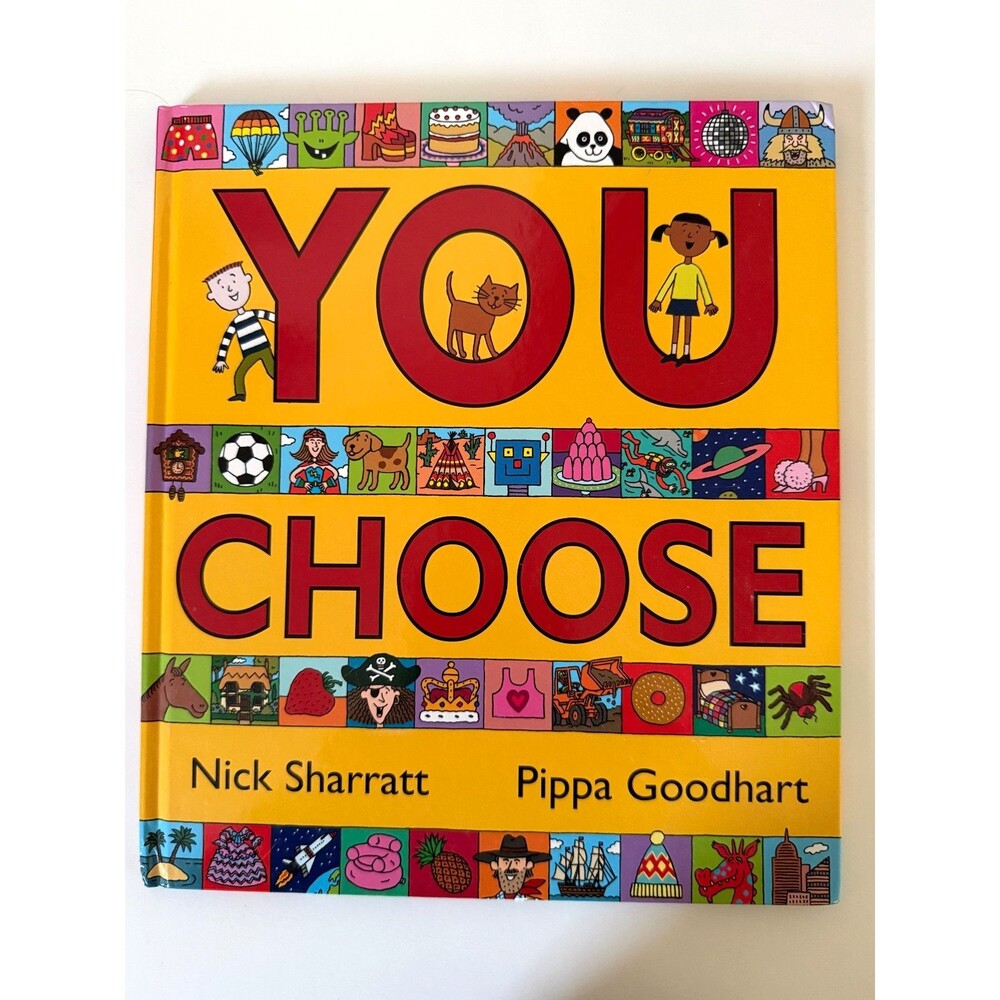 You Choose Picture Book Pippa Goodhart Nick Sharratt Hardcover Travel Toddler